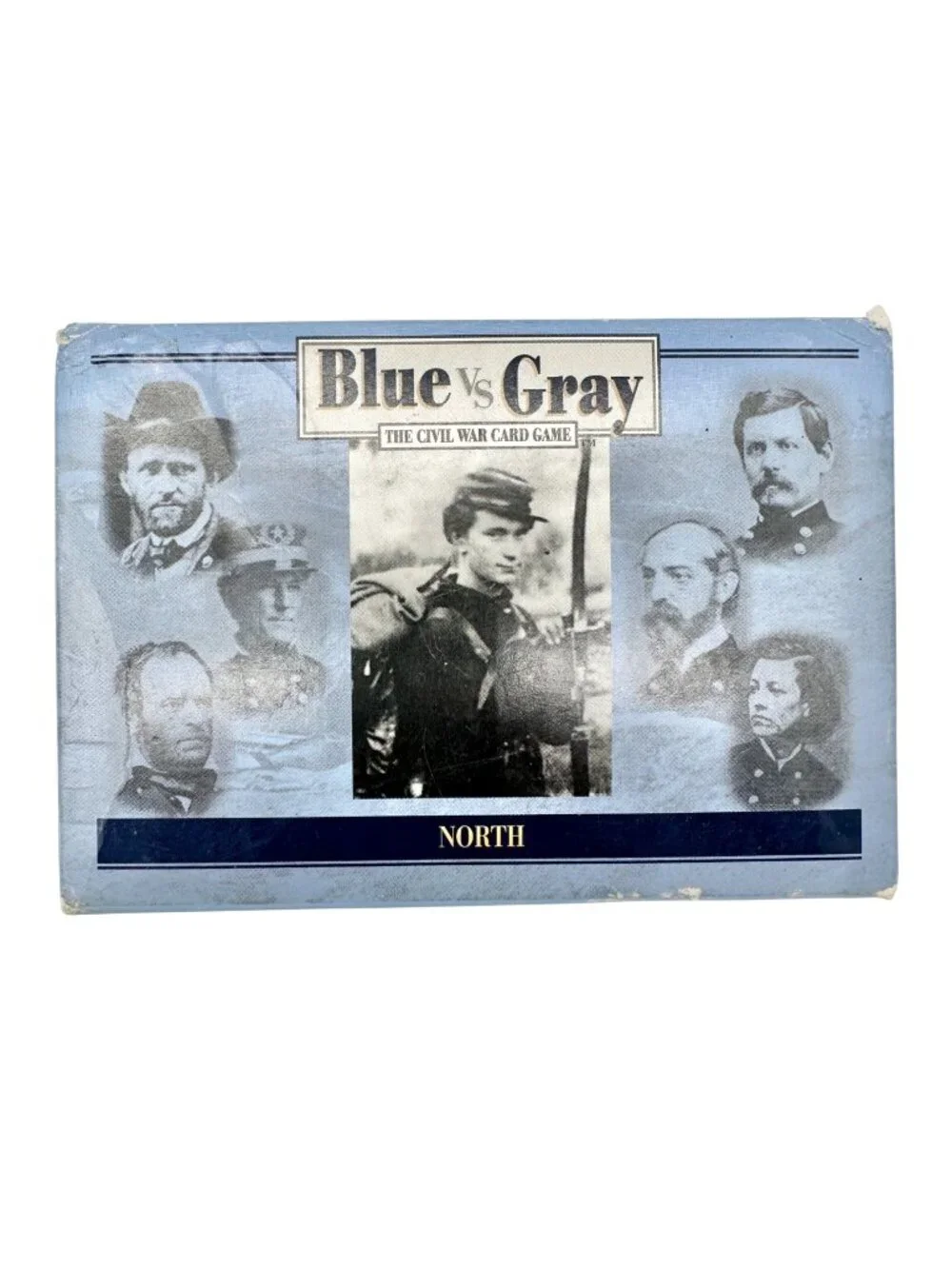 Blue Vs Gray Civil War Card Game North Deck USA Complete Enigma Cards